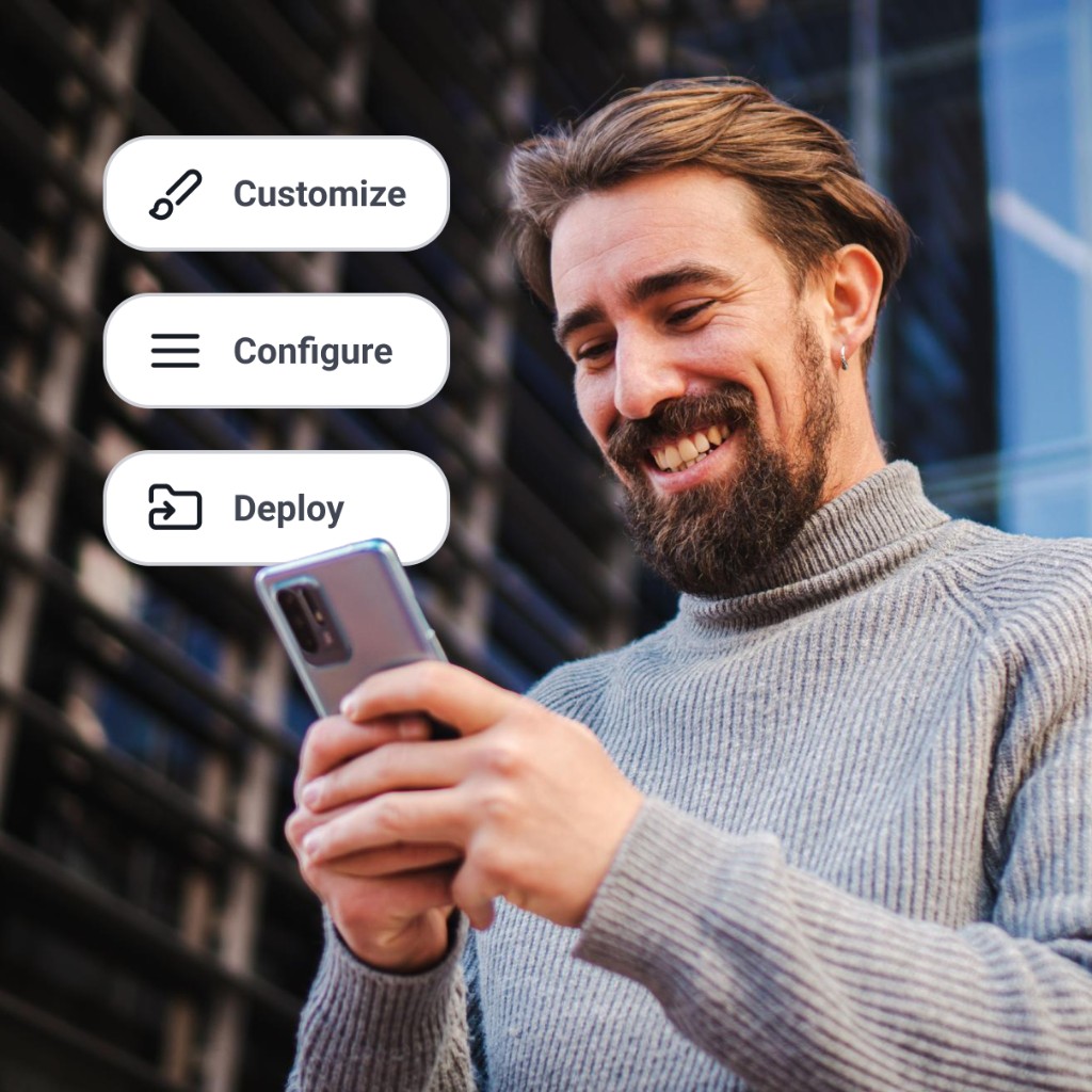 App builder template preview